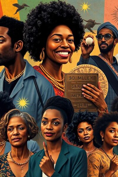 as 10 maiores personalidades Negras  mundiais e Brasileiras