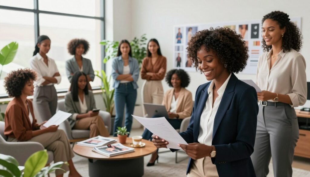 agências de modelos negras