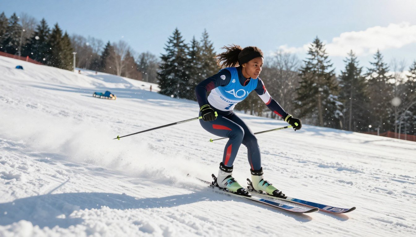 Dificuldades de Atletas Negros em Esportes de Inverno