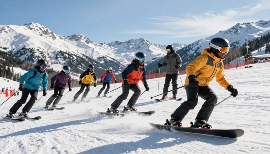 inclusão no esporte de inverno