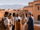 Turismo no Marrocos com viajantes negros